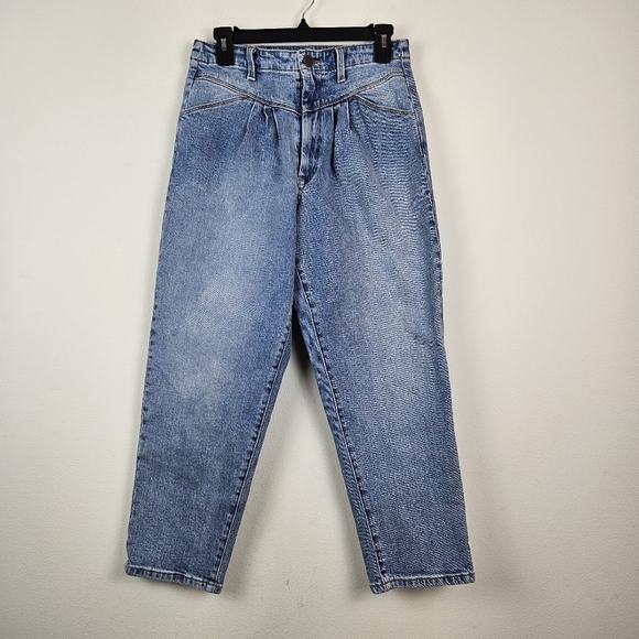 BLANKNYC Ultra High-Rise 90s Style Pleated Slim Mom Jeans Size 27 - Picture 1 of 7
